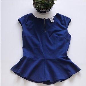 Women's royal blue Bar III blouse